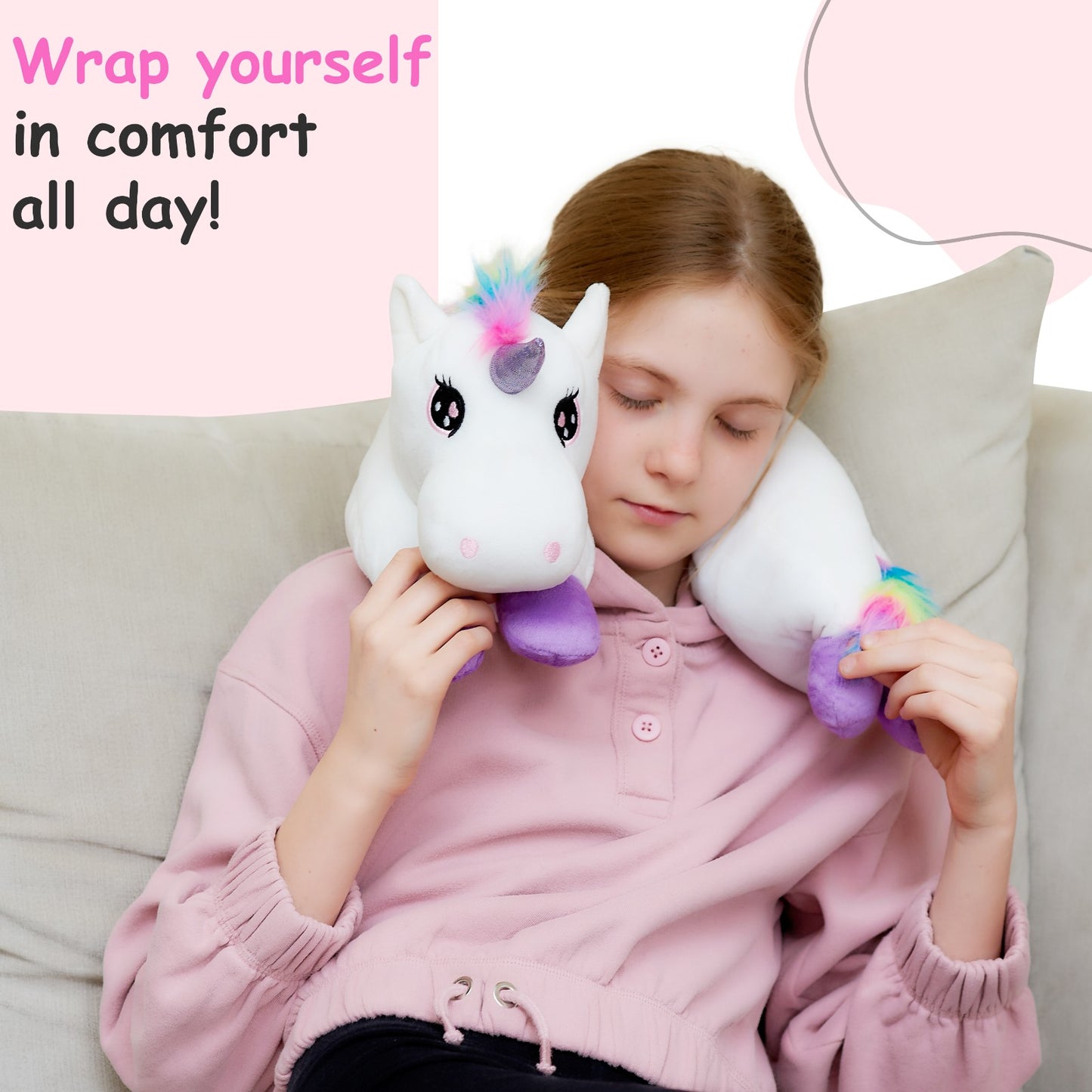 Unicorn Weighted 2lb Pad for shoulders or Lap