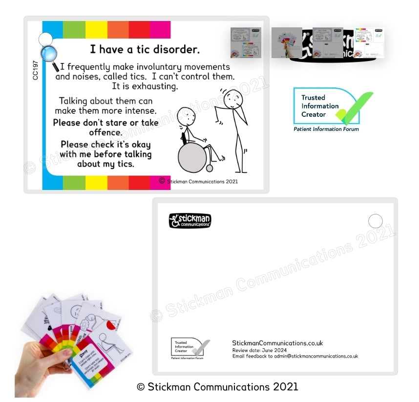 Tic Disorder Card