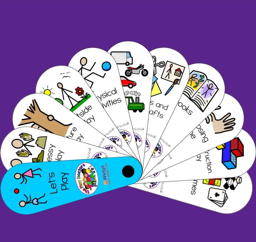 Early Years Fans 4 Pack Mixed Set