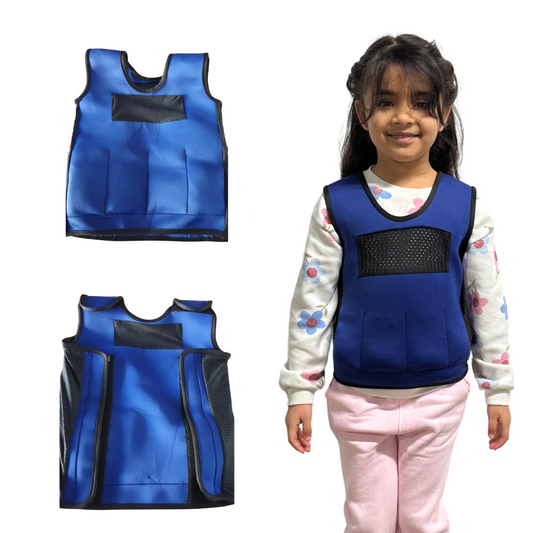 Weighted Adjustable Compression Vest-Deep Pressure for Children age 2-10+