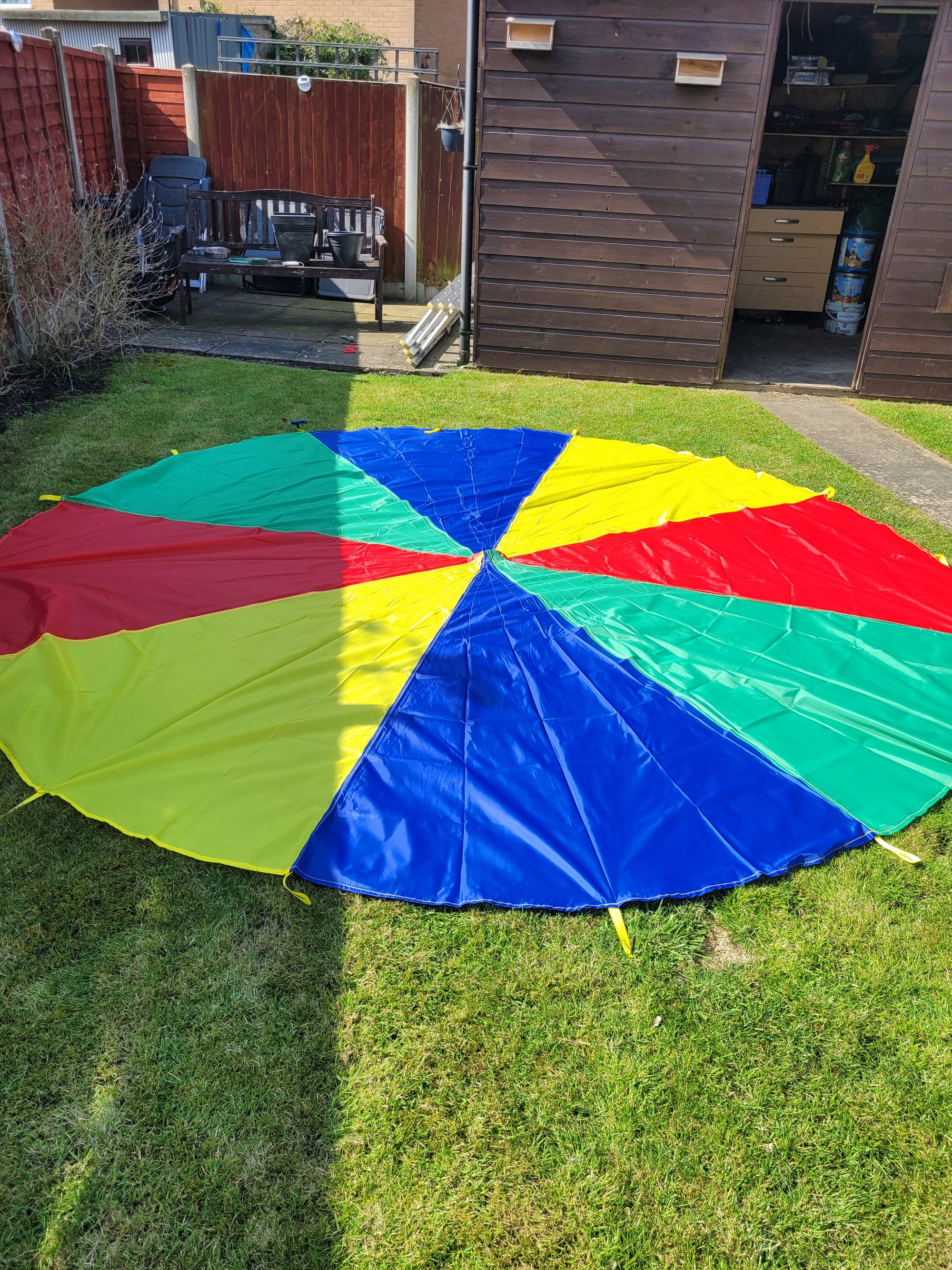 Childrens Parachute-Exercise, Team building, Playing Games, Turn Taking