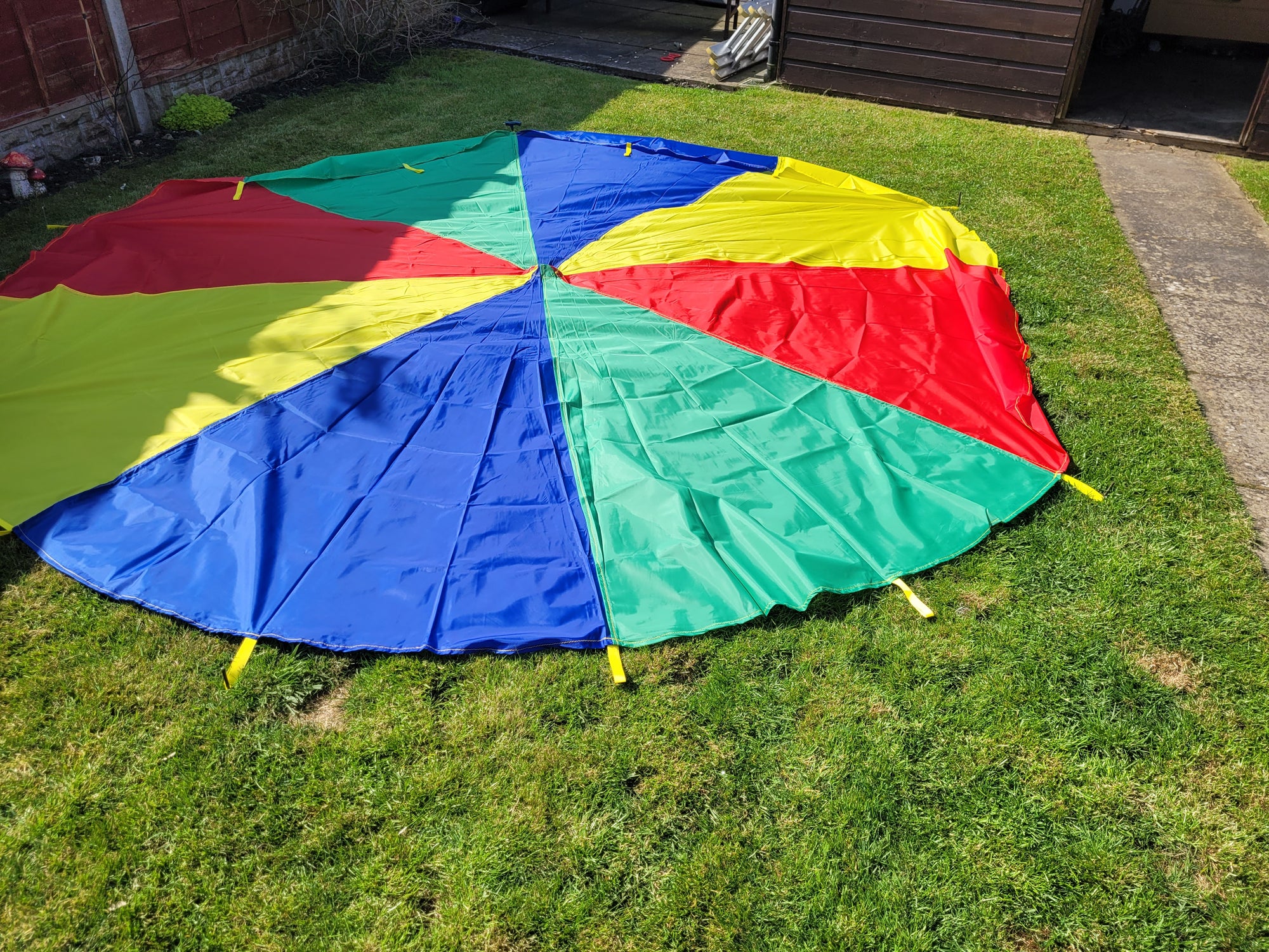 Childrens Parachute-Exercise, Team building, Playing Games, Turn Taking