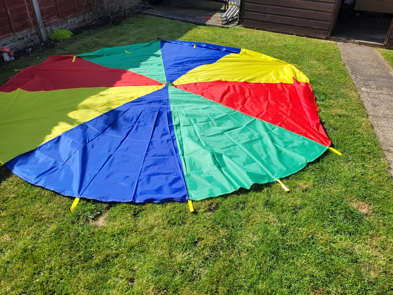 Childrens Parachute-Exercise, Team building, Playing Games, Turn Taking