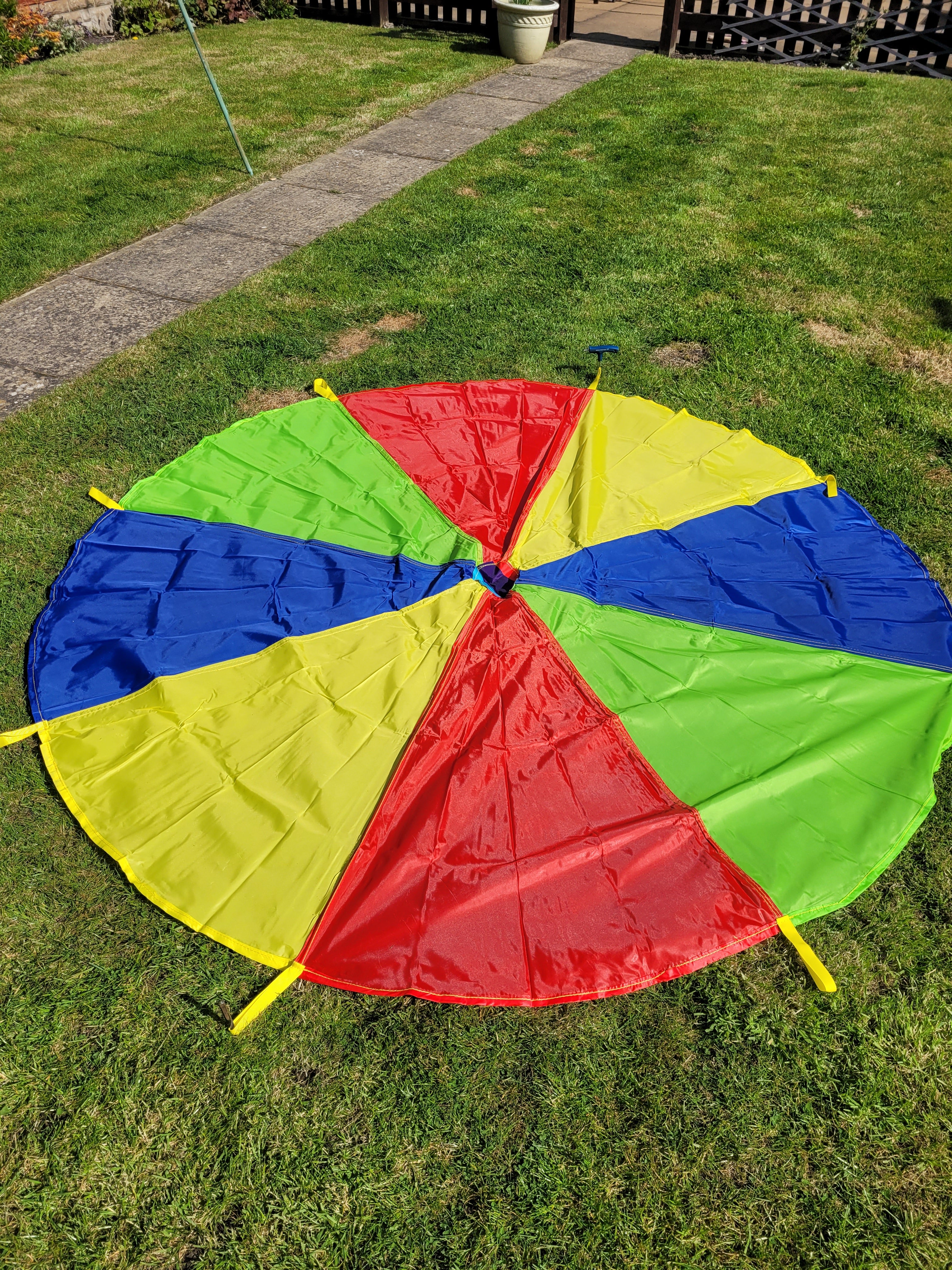 Childrens Parachute-Exercise, Team building, Playing Games, Turn Taking