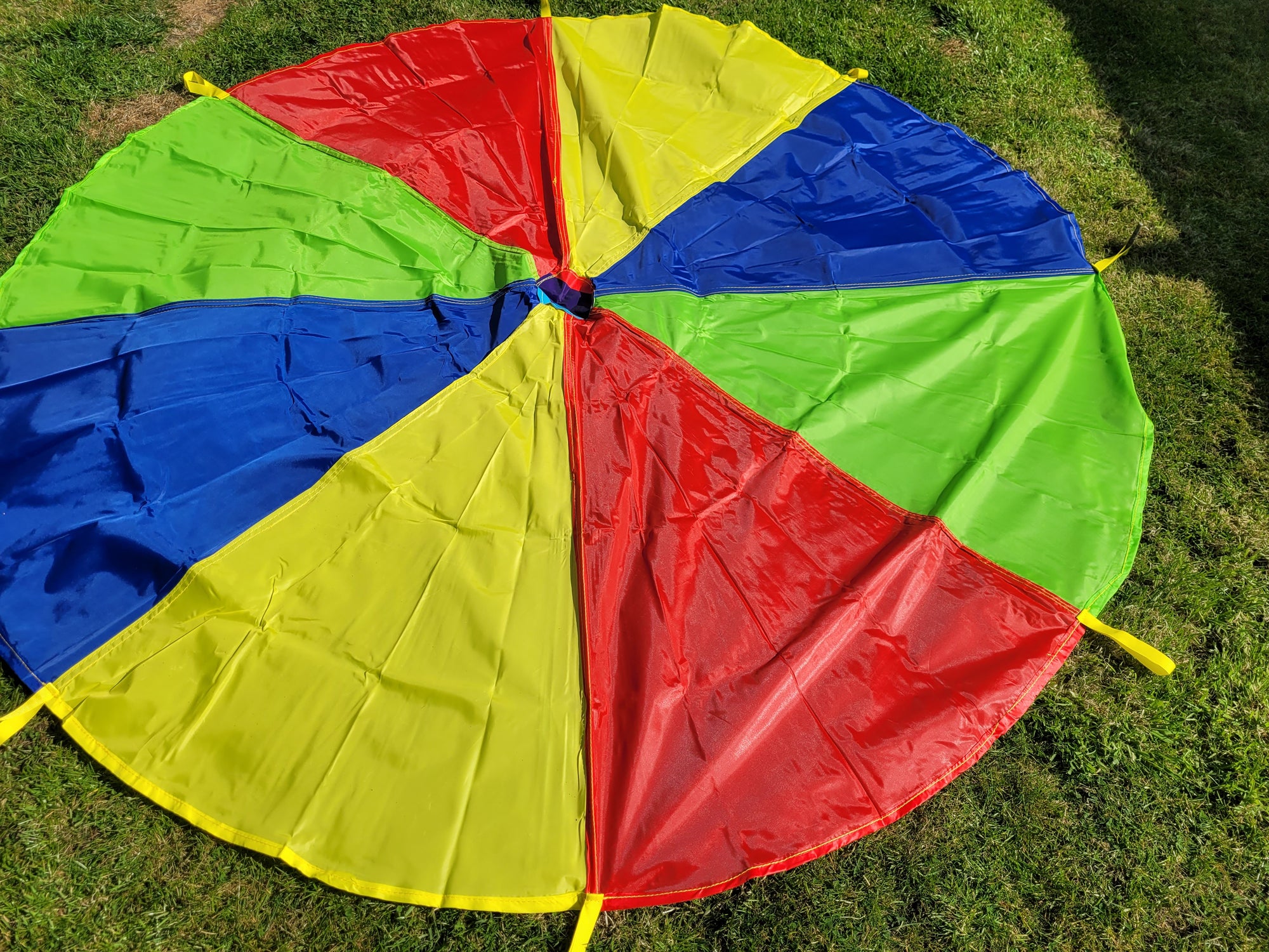 Childrens Parachute-Exercise, Team building, Playing Games, Turn Taking