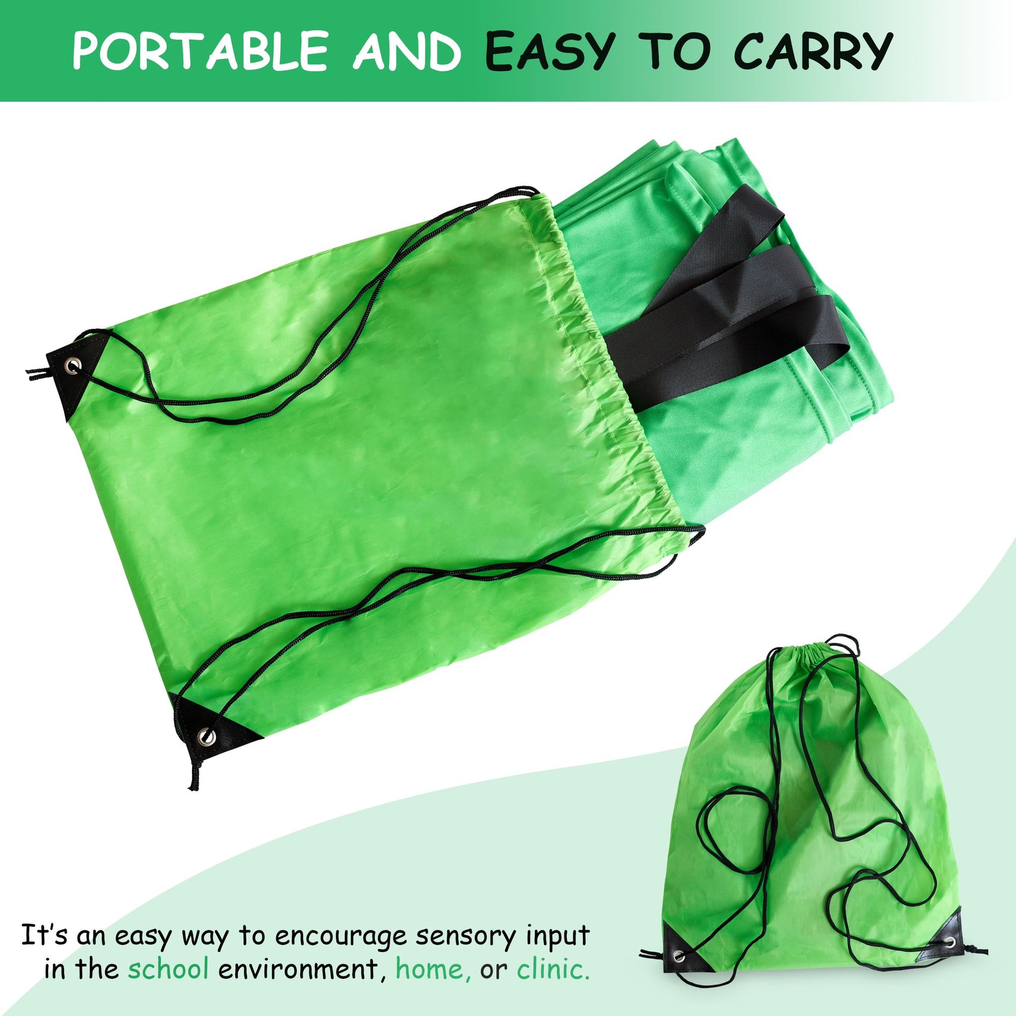 Sensory Compression Resistance Tunnel-Ideal for vestibular and proprioceptive Input-core/Neck/Upper Extremity Strength, and Body Awareness -Available in 2 sizes