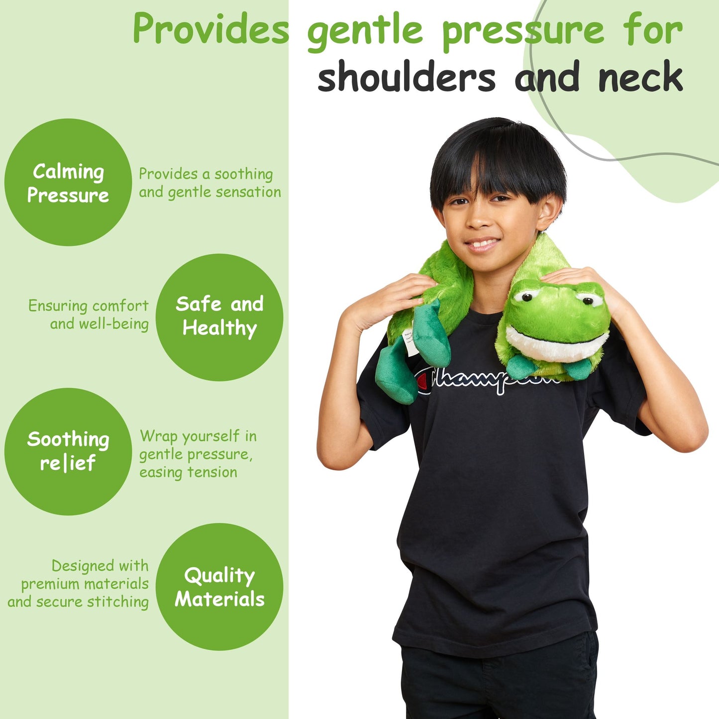 Freddie the Frog Weighted 2lb Pad for shoulders or Lap