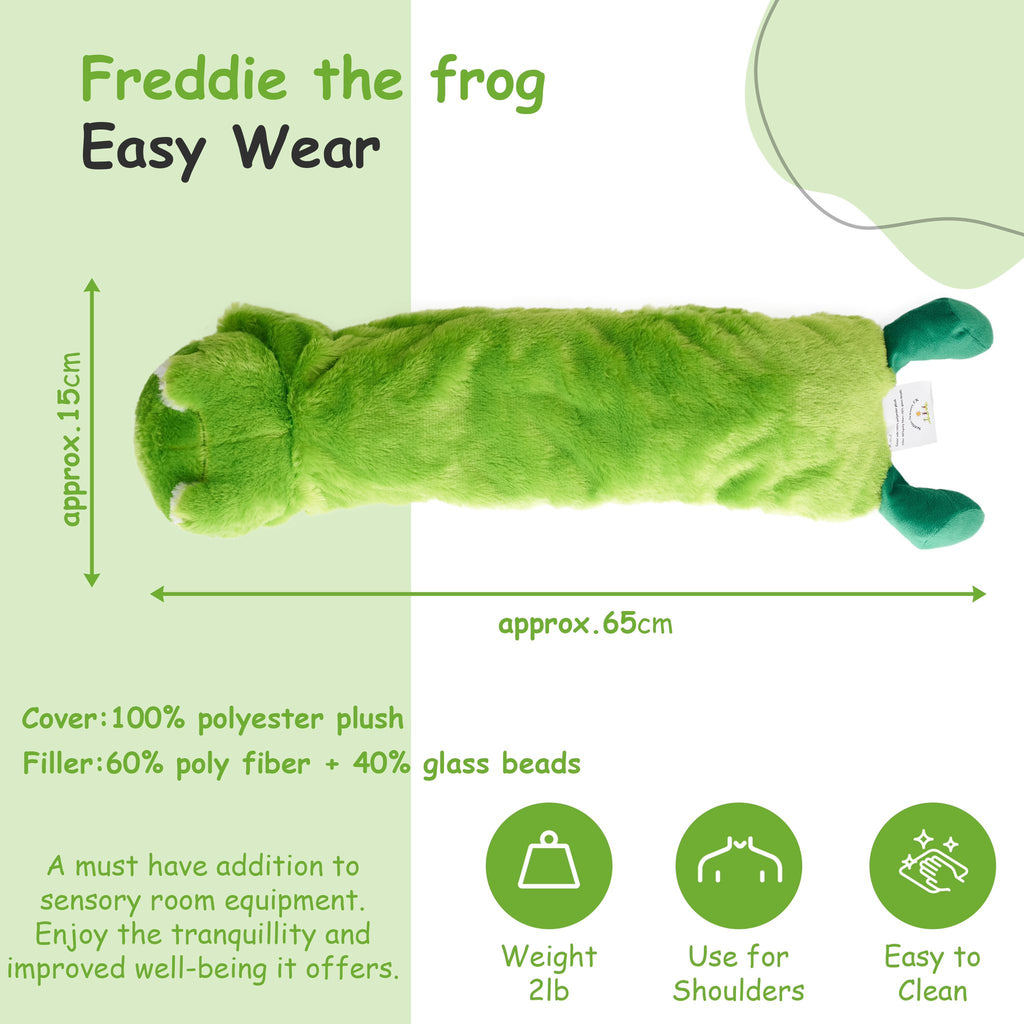 Freddie the Frog Weighted 2lb Pad for shoulders or Lap