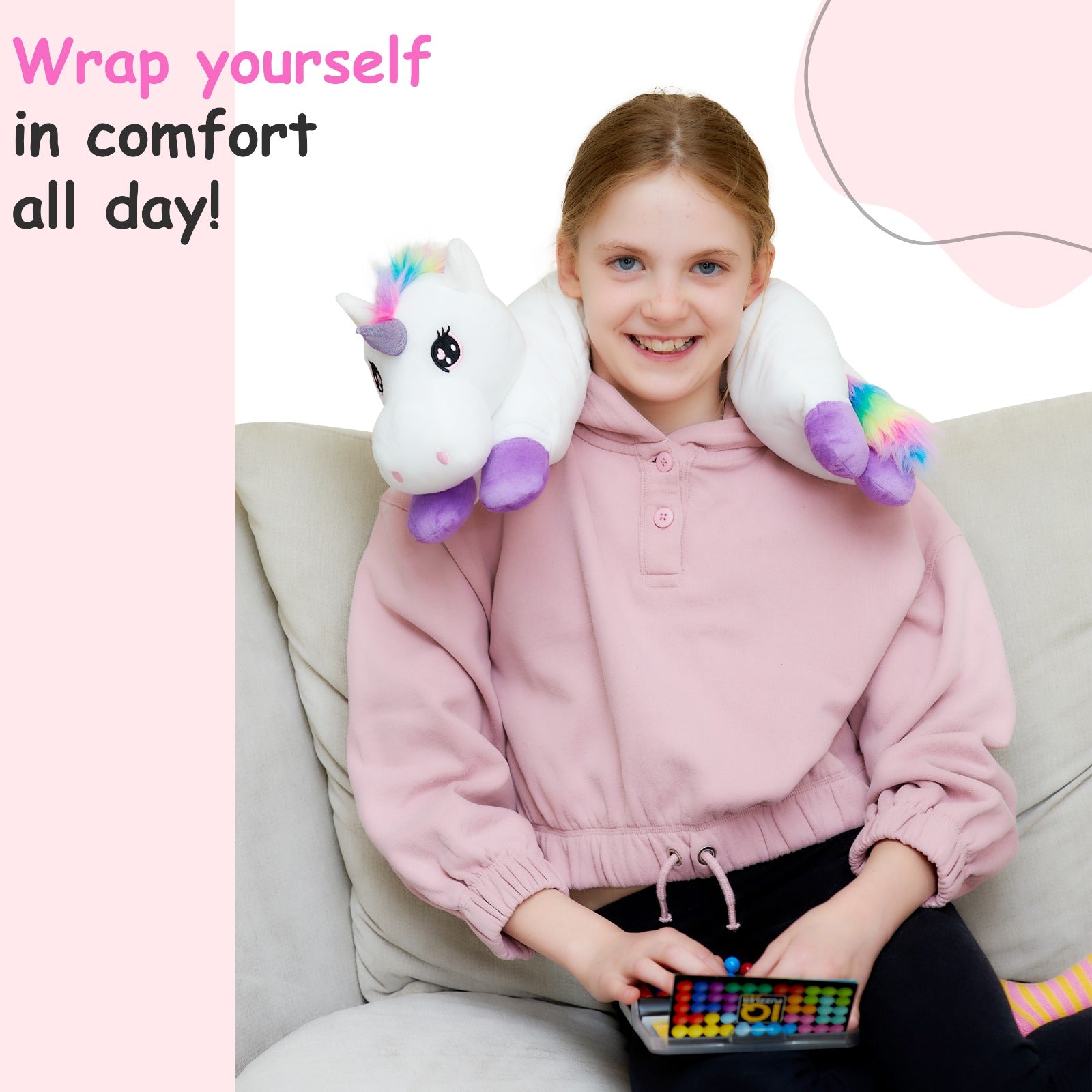 Unicorn Weighted 2lb Pad for shoulders or Lap
