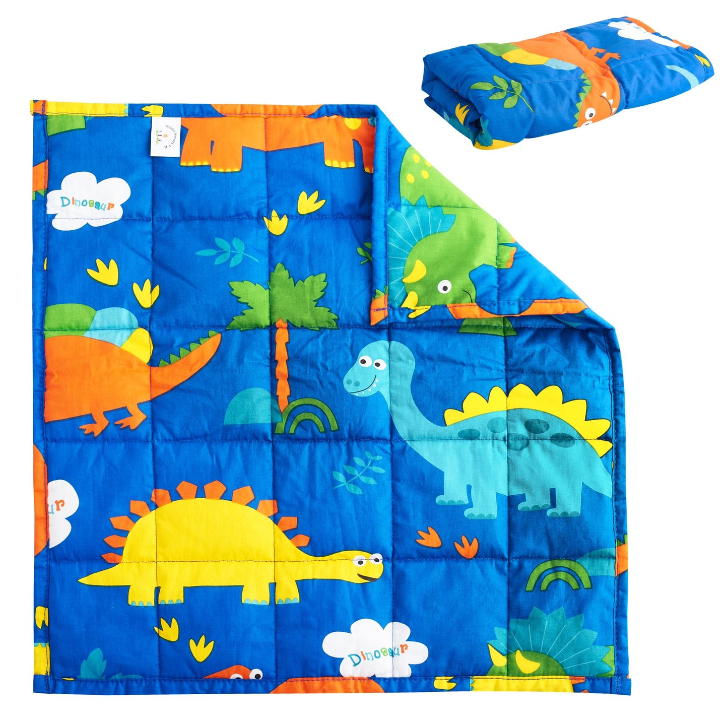 2lb or 3lb Dinosaur Weighted Lap Pad 48x53cm