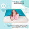 Double Bed Sensory Bed Sheet-Powder blue-Alternative to a weighted blanket