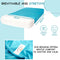 Powder Blue Toddler bed Sensory Compression Bed sheet