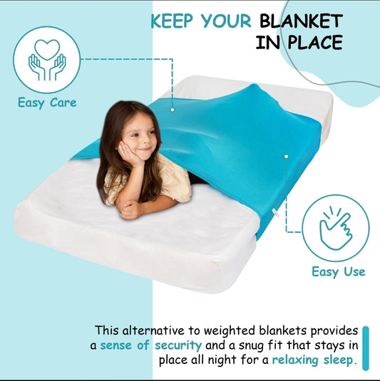 Sensory Compression Blanket Sensory Bed Sheet for Kids - Firm