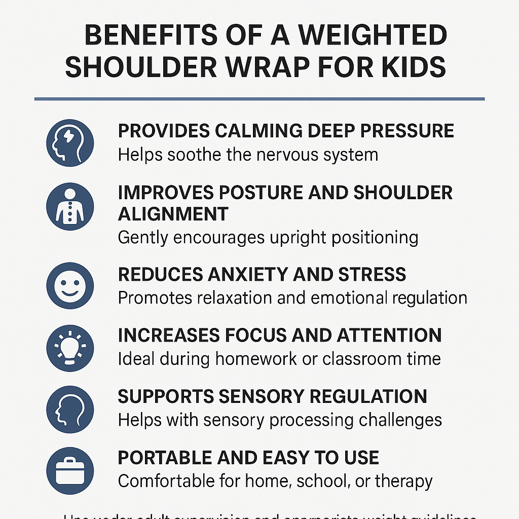 Unicorn Weighted 2lb Pad for shoulders or Lap