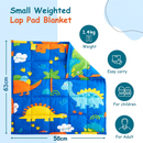 3lb Dinosaur Weighted Lap Pad 58x63cm