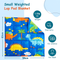 3lb Dinosaur Weighted Lap Pad 58x63cm