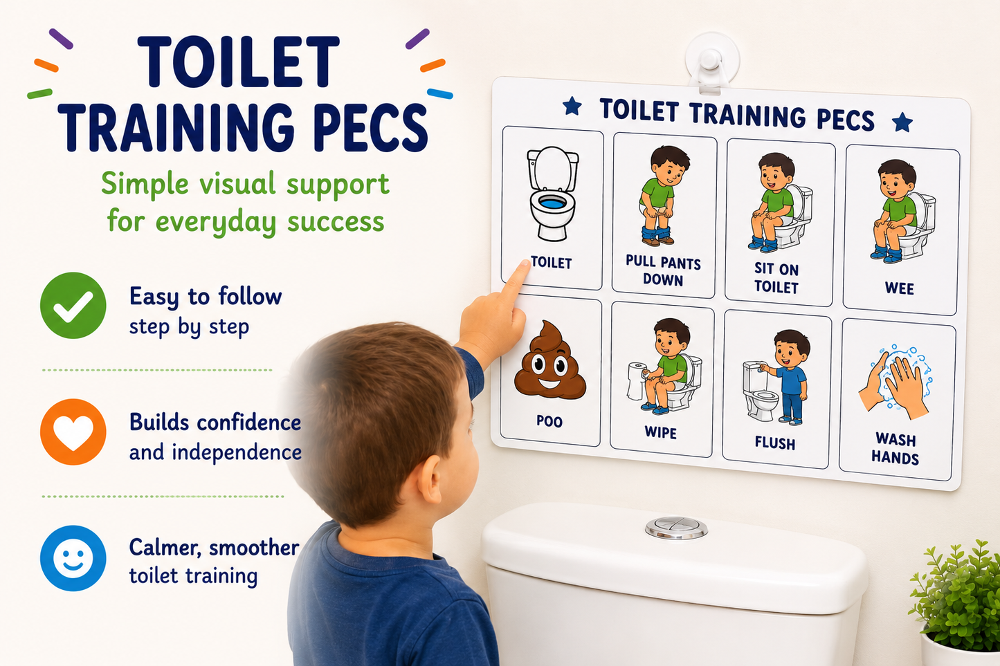 Toilet Training PECS Cards – Digital Download