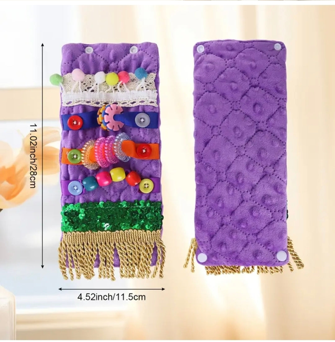 Alzheimer's Soothing Wristband, Sensory Stimulation Bracelet for Alzheimer's Patients, Colorful Bead Press Buttons to Relieve Anxiety