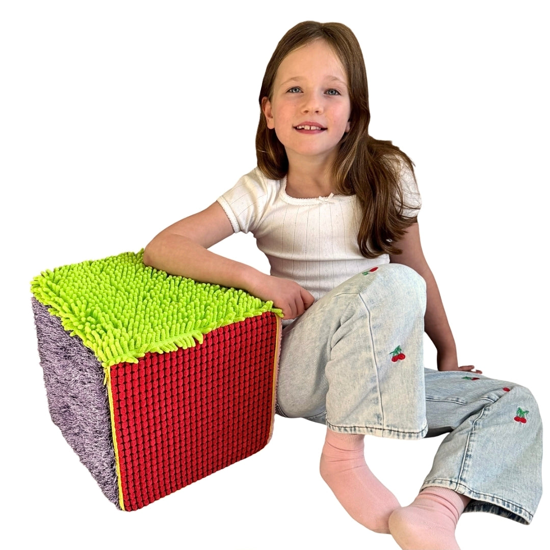 Giant Textured Sensory Cube