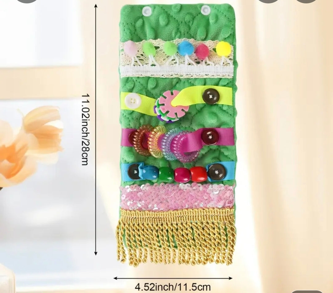 Alzheimer's Soothing Wristband, Sensory Stimulation Bracelet for Alzheimer's Patients, Colorful Bead Press Buttons to Relieve Anxiety