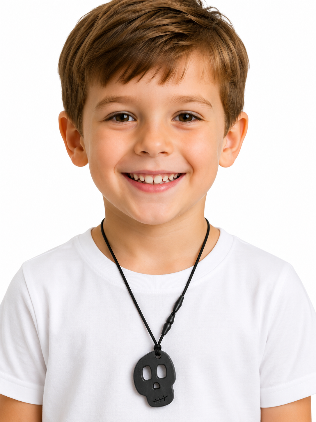 Skull Sensory Silicone Chew Necklace