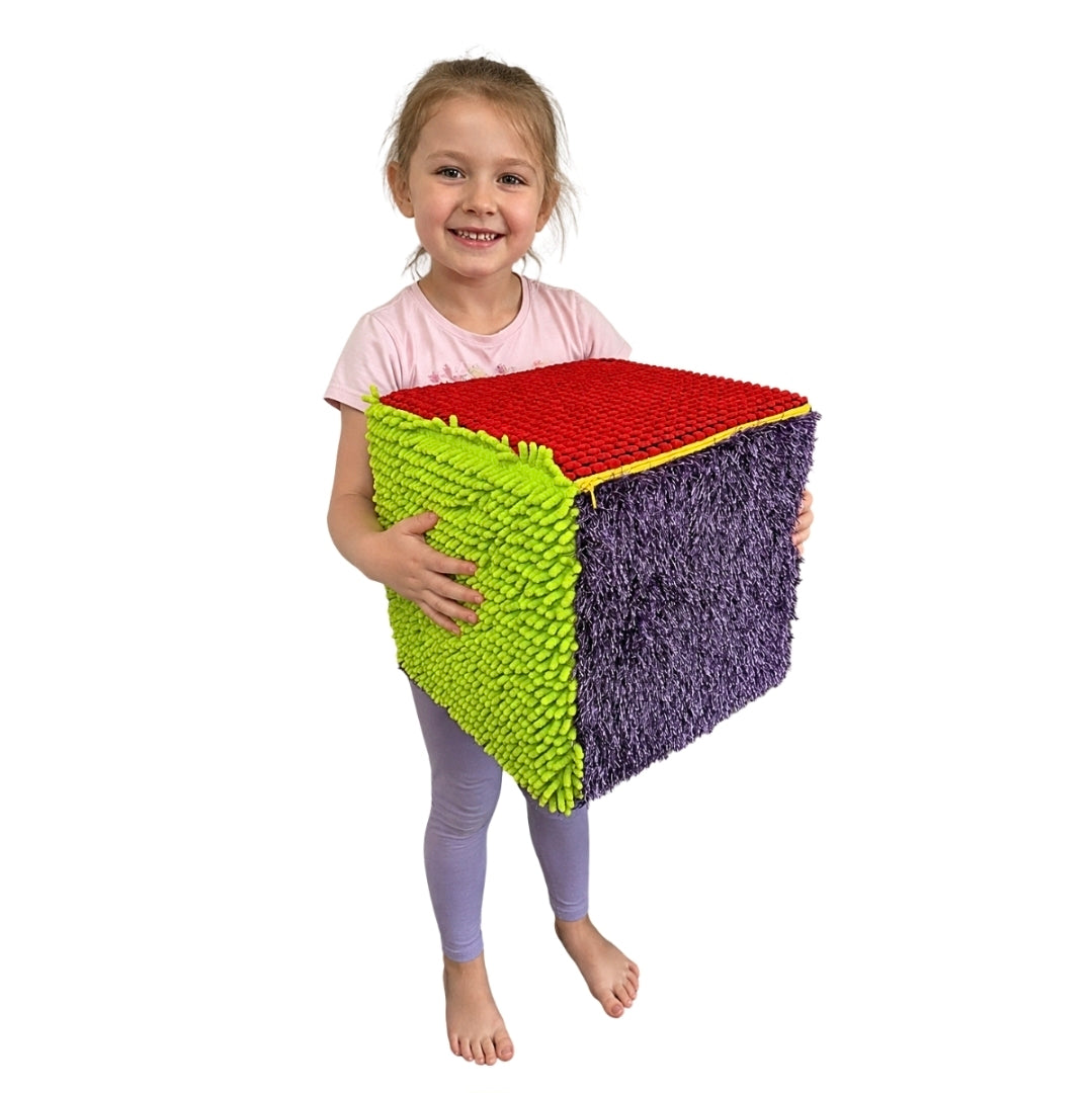 Giant Textured Sensory Cube