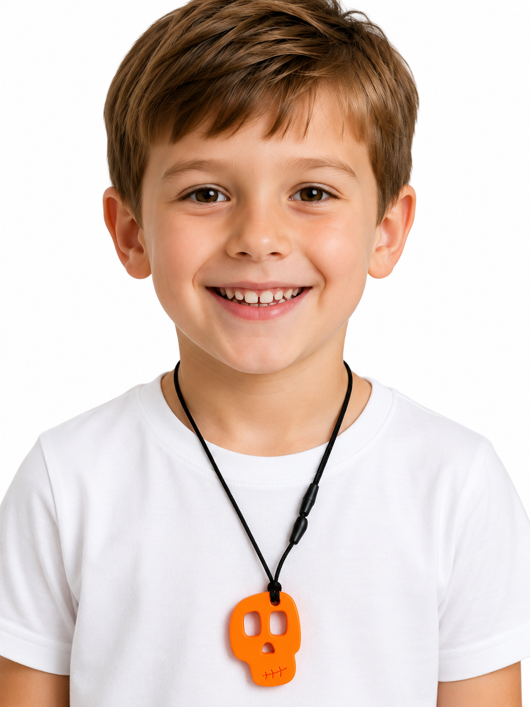 Skull Sensory Silicone Chew Necklace