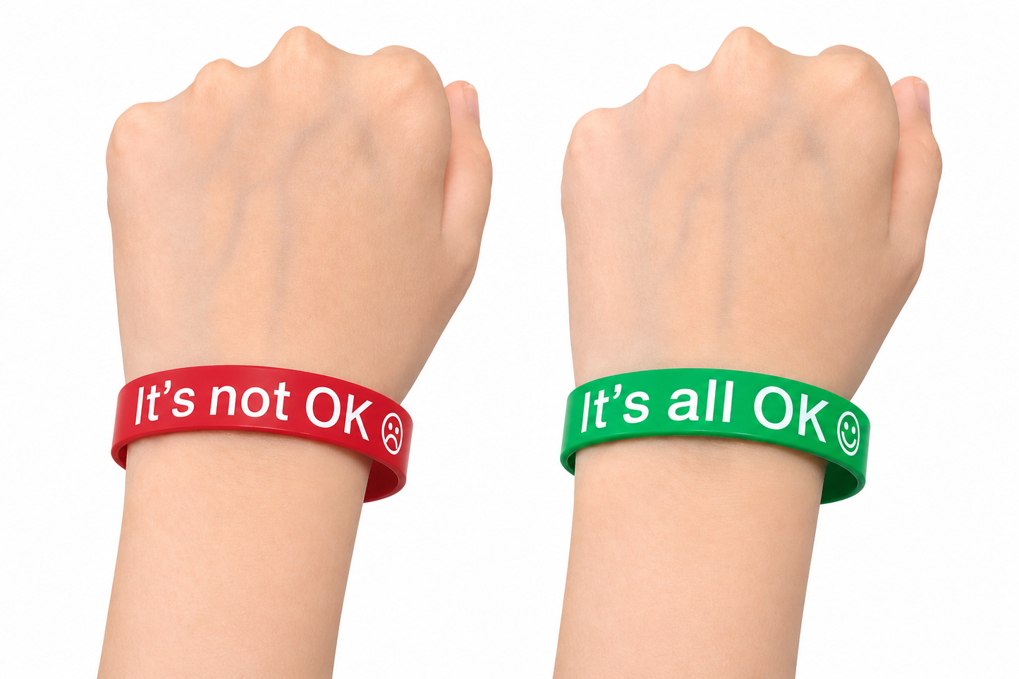 Emotions Mood reversible Wristbands  (PACK 10)