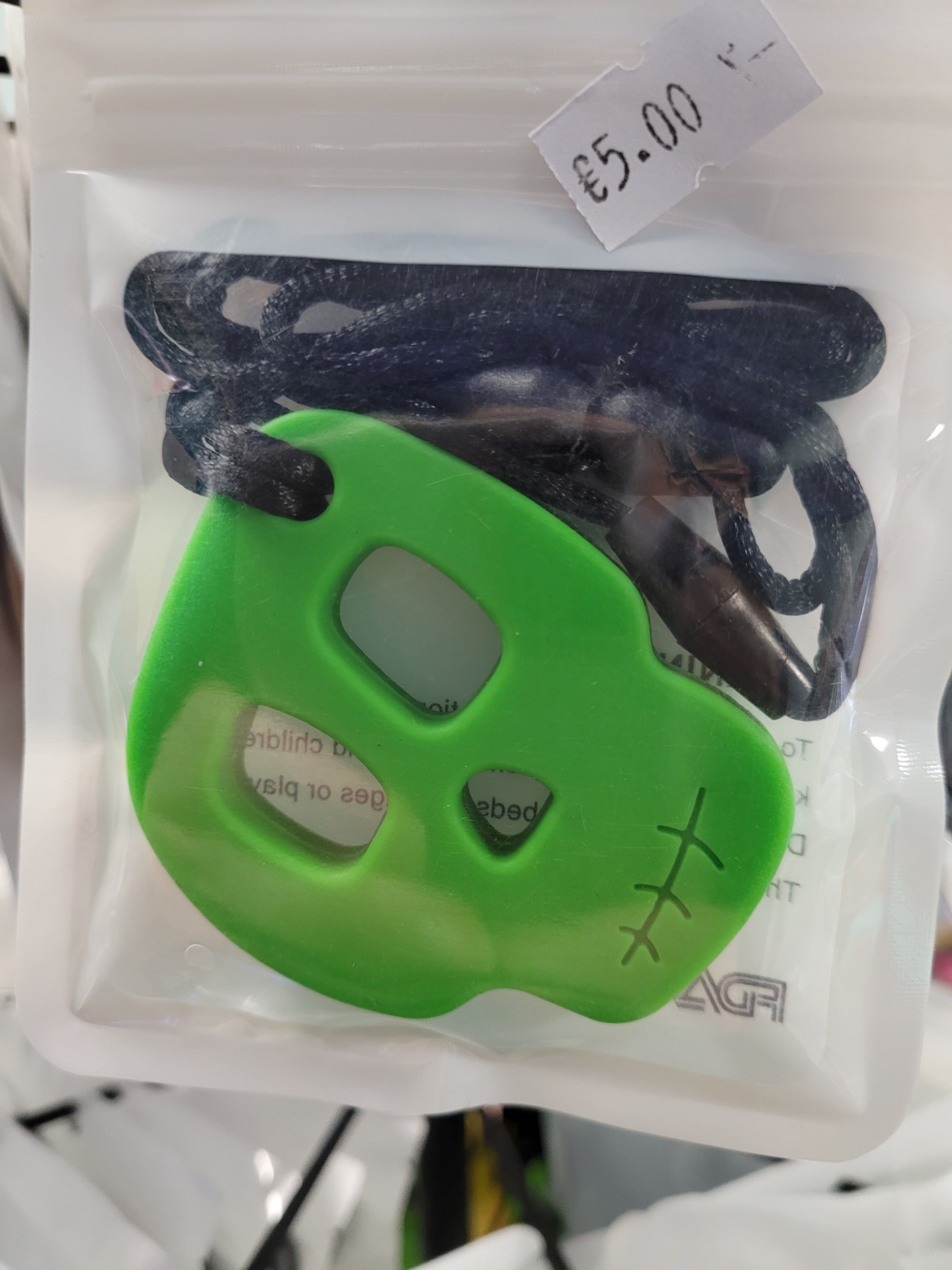 Skull Sensory Silicone Chew Necklace