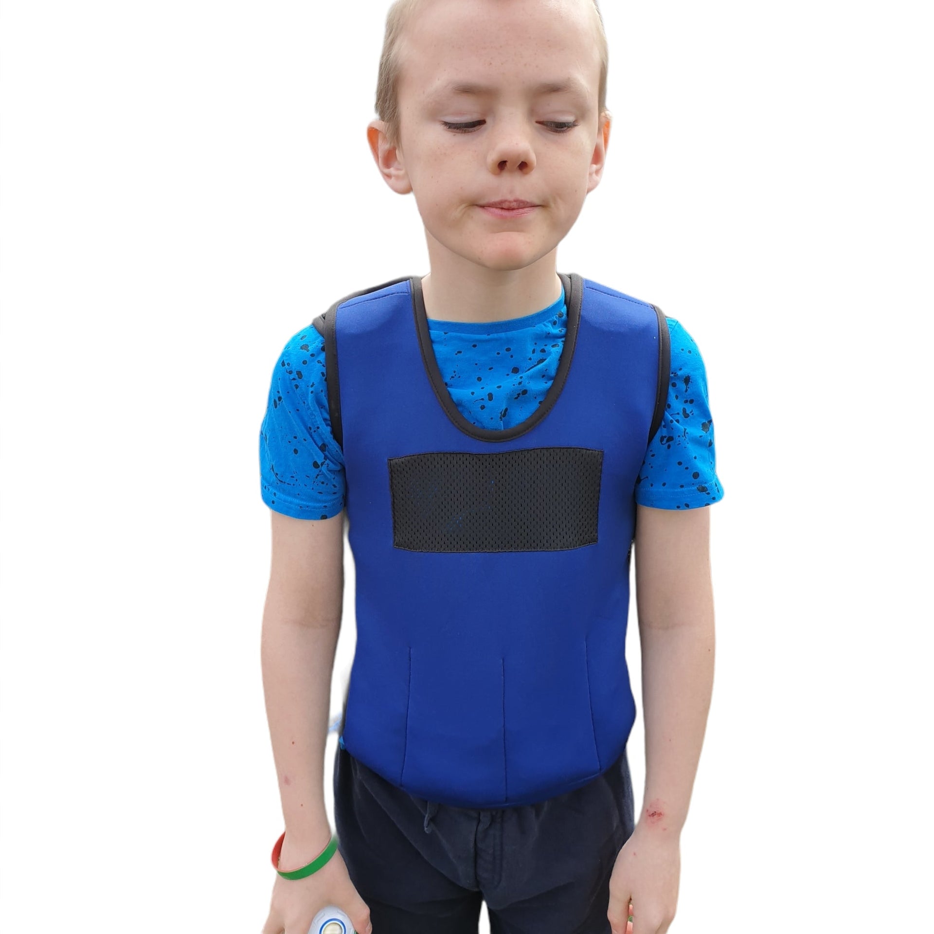RETURNS Weighted Adjustable Compression Vest-Deep Pressure for Children age  2-10+