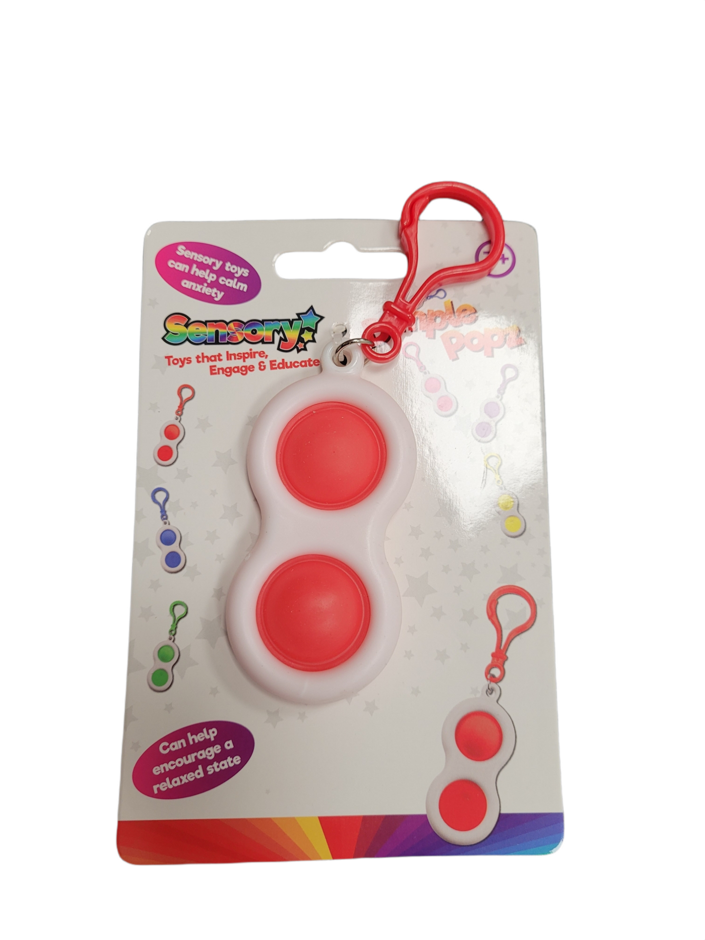 DIMPLE 2 POP SENSORY TOY KEYRING