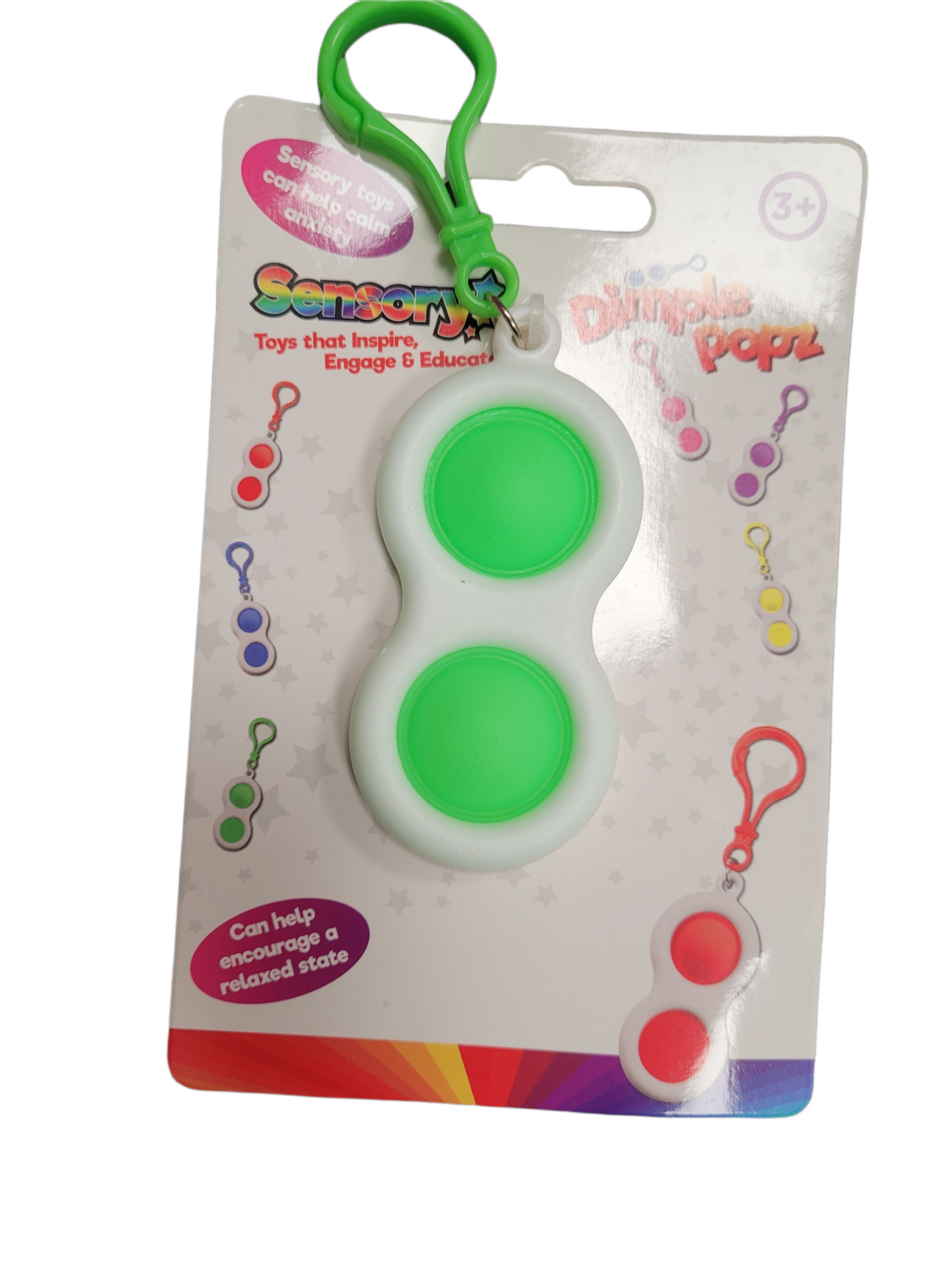 DIMPLE 2 POP SENSORY TOY KEYRING