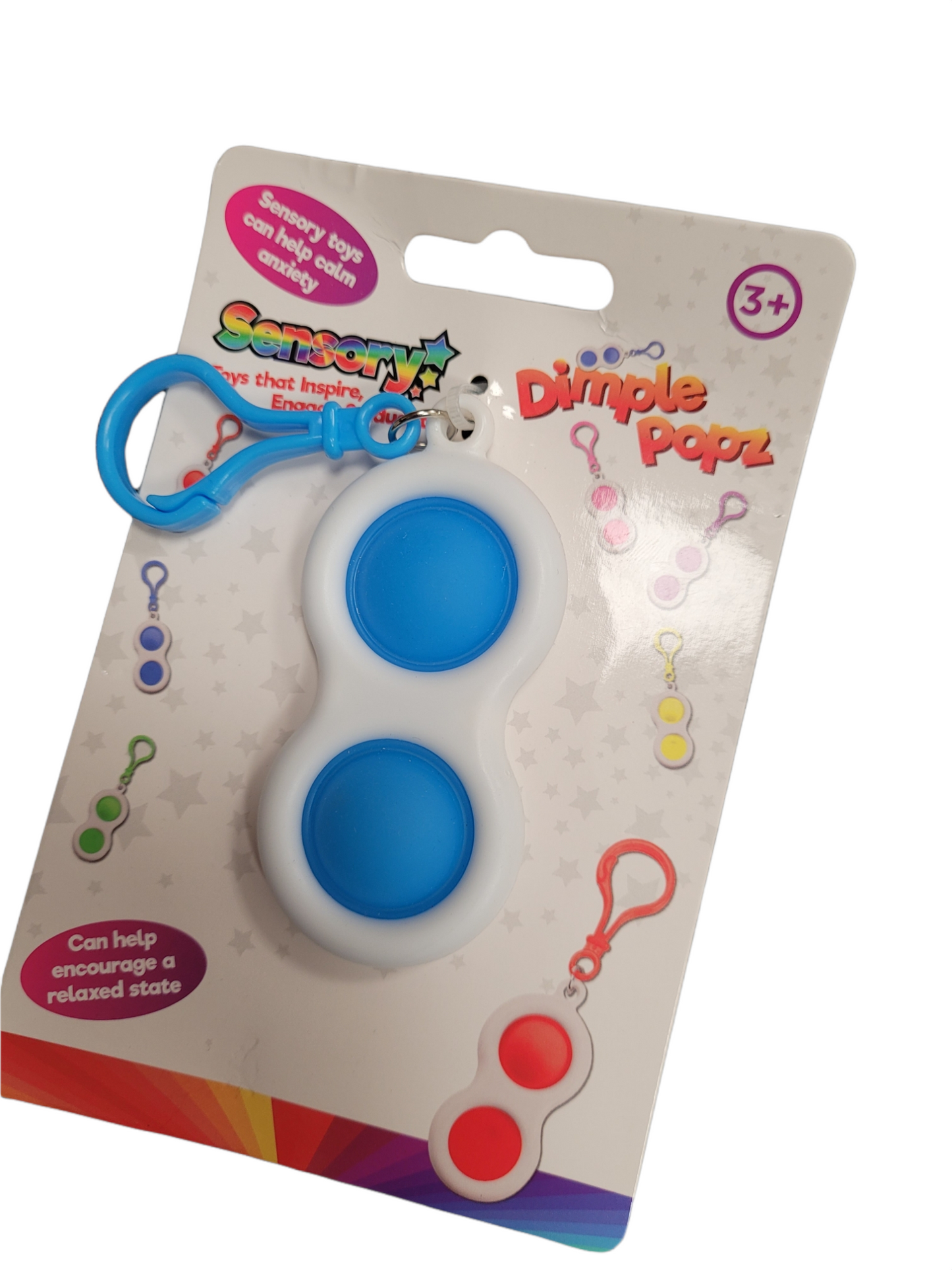 DIMPLE 2 POP SENSORY TOY KEYRING