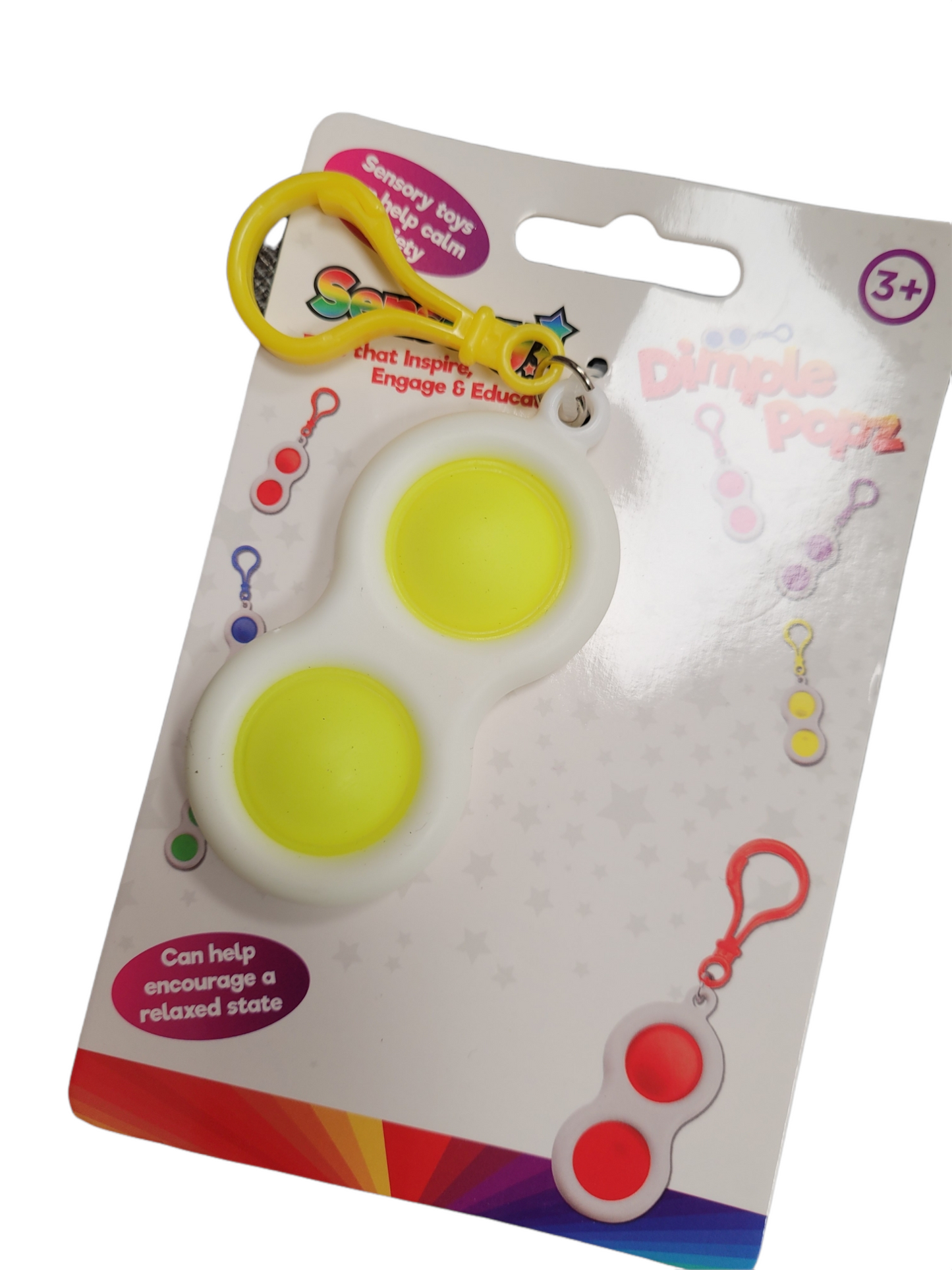 DIMPLE 2 POP SENSORY TOY KEYRING