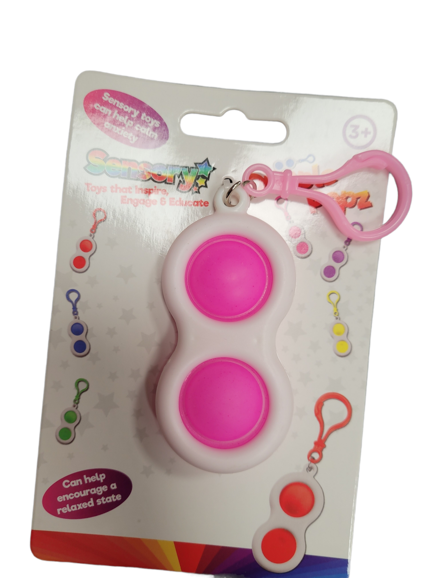 DIMPLE 2 POP SENSORY TOY KEYRING