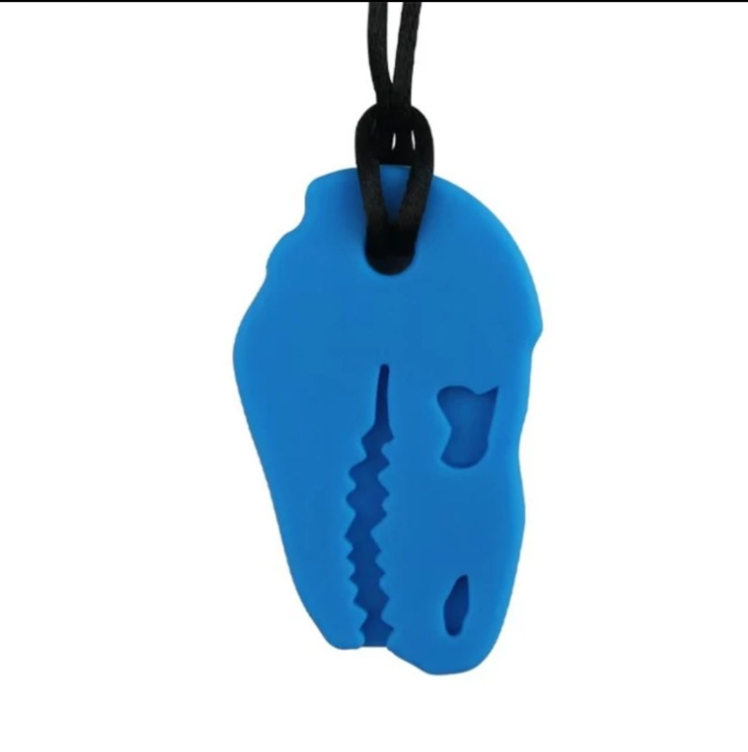 Dino Sensory Silicone Chew Necklace