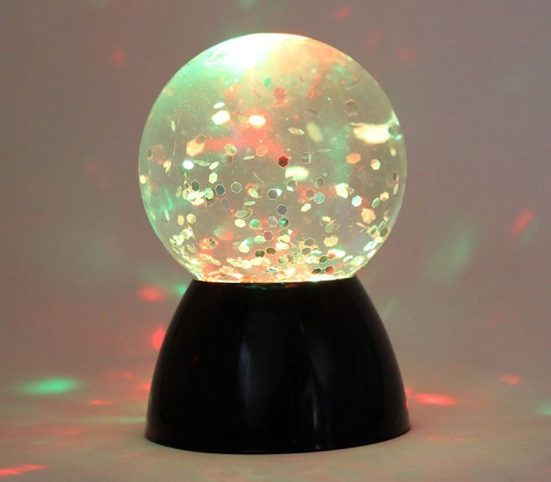 Sensory Glitter Waterball Light