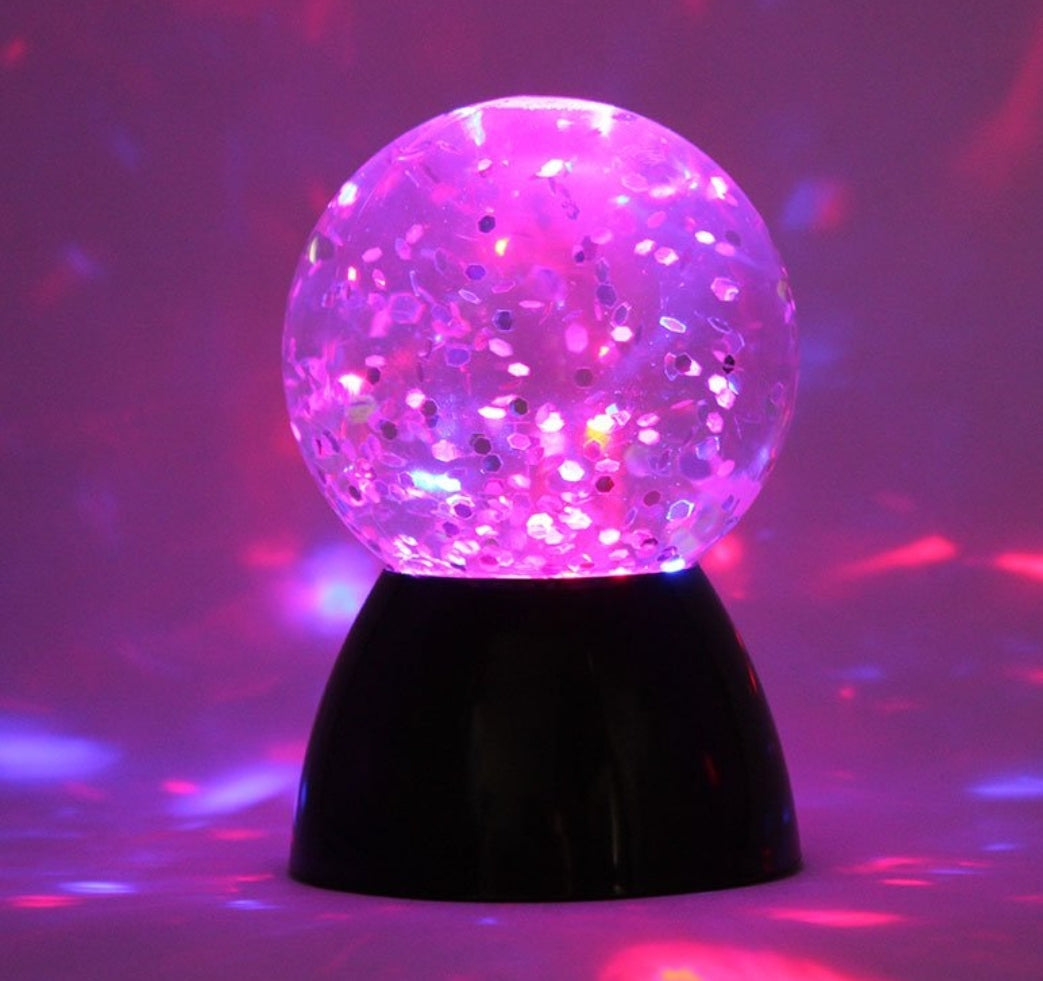 Sensory Glitter Waterball Light