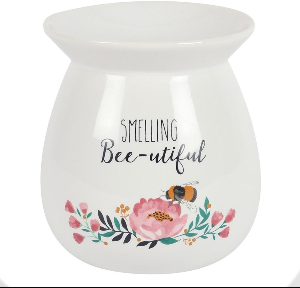 LARGE SMELLING BEE-UTIFUL WAX MELT BURNER GIFT SET