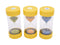 Ballotini Sand Timer – Set Includes 1, 3 and 5 Min. Timer