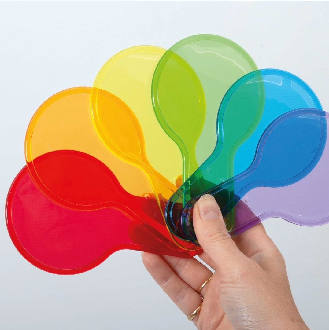 TRANSLUCENT COLOUR PADDLE SET