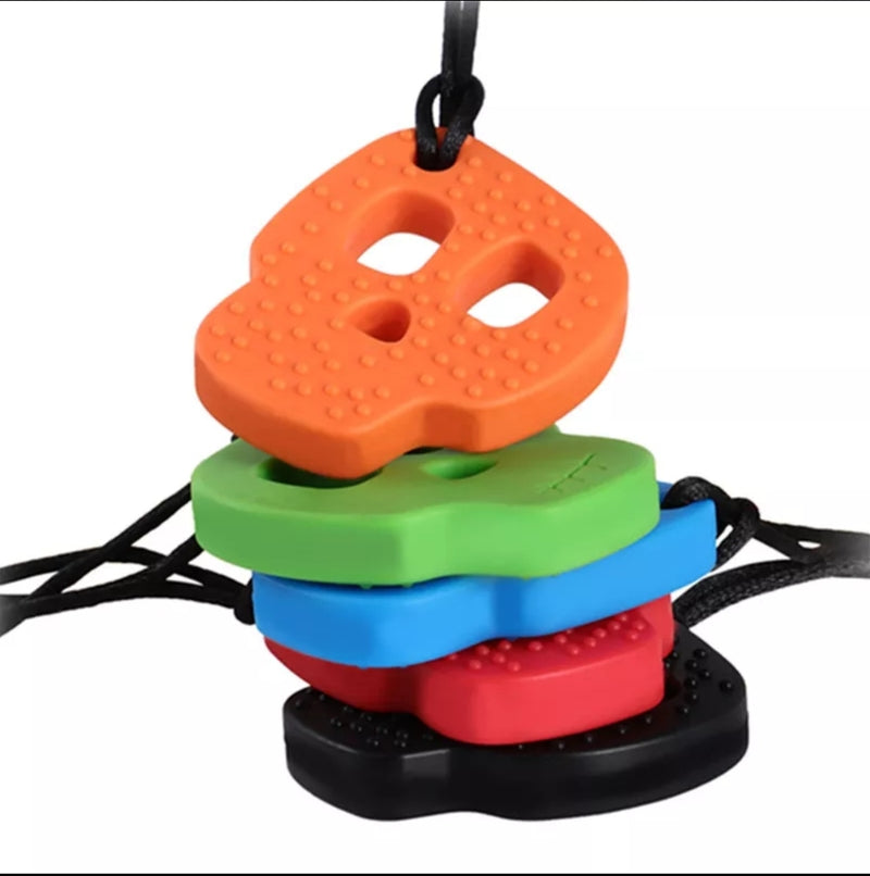 Silicone on sale sensory necklace