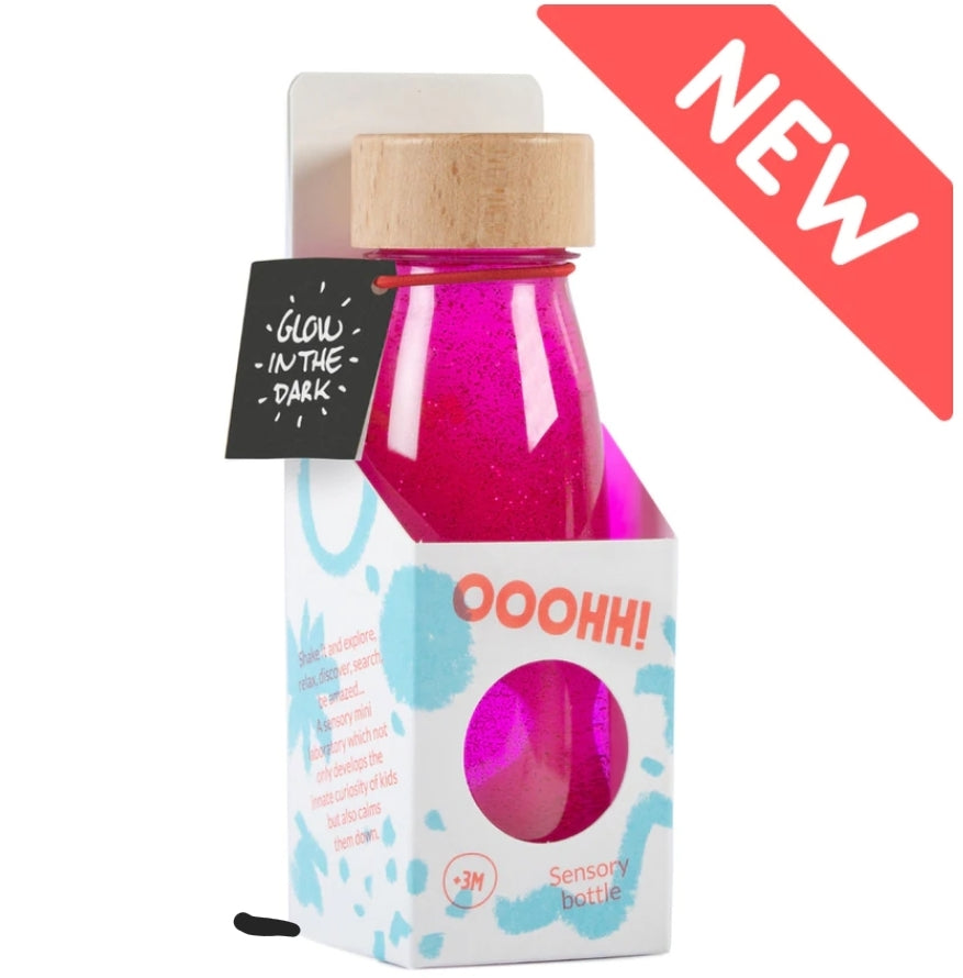 Float Bottle - Fluo Pink Sensory Bottle