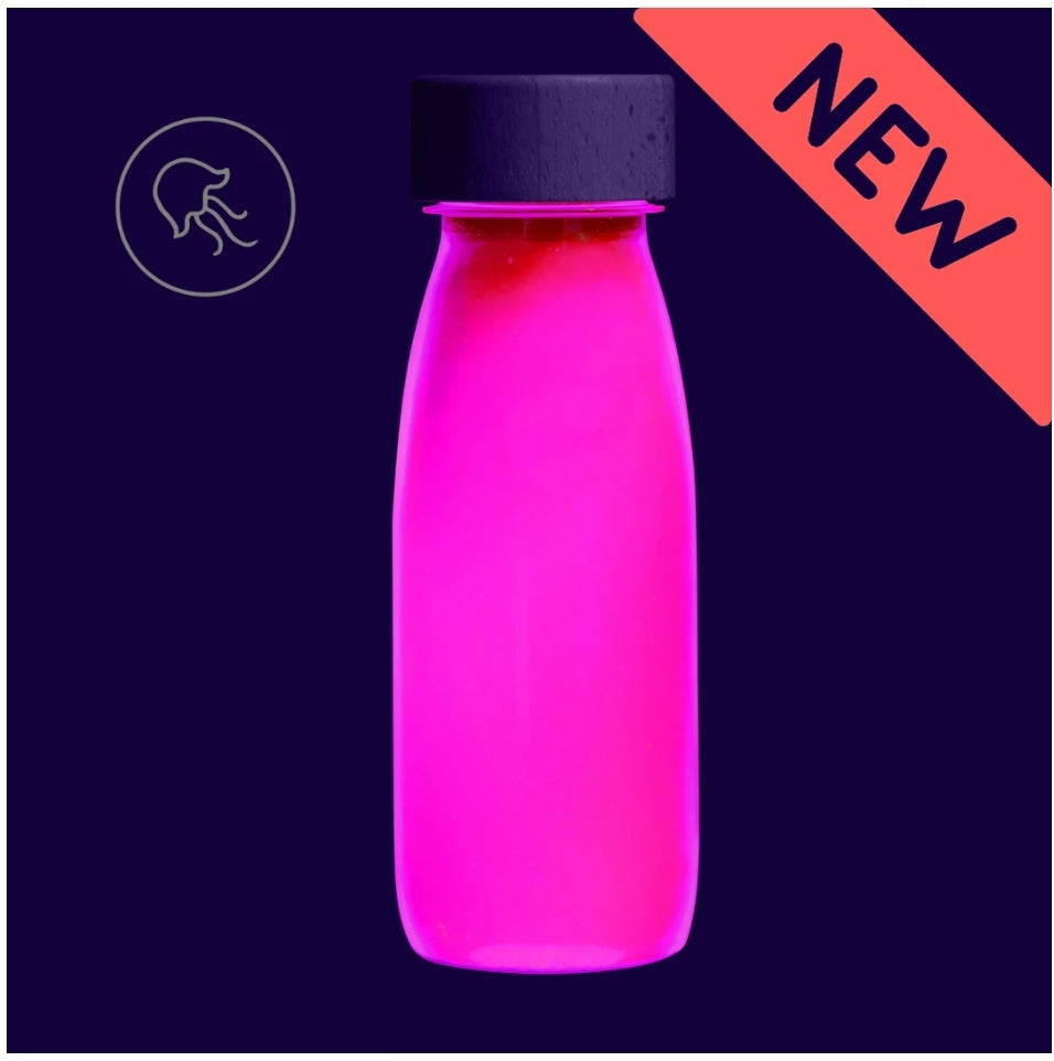 Float Bottle - Fluo Pink Sensory Bottle