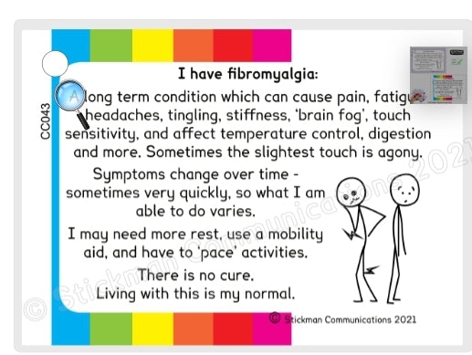 Fibromyalgia card