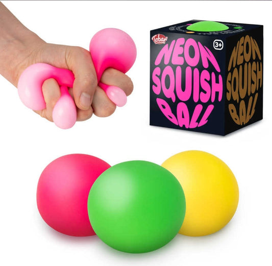 SCRUNCHEMS NEON SQUISH BALL