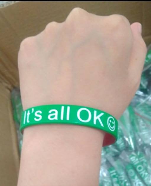 Emotions Mood reversible wristbands-Available in 2 sizes