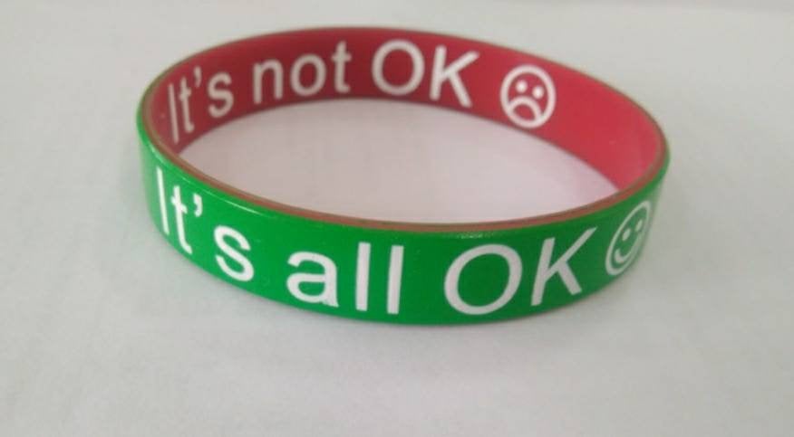 Emotions Mood reversible wristbands-Available in 2 sizes