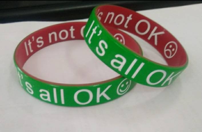 Emotions Mood reversible wristbands-Available in 2 sizes