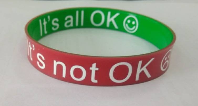 Emotions Mood reversible wristbands-Available in 2 sizes